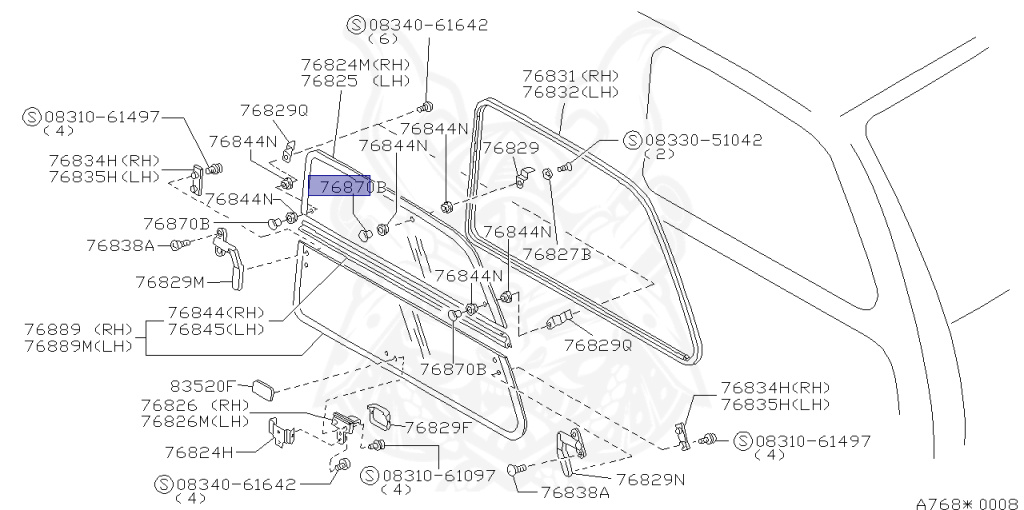Nissan - Pao - PK10 - 1990 - SEDAN(S) - AUTOMATIC TRANSMISSION(AT) - MA10S