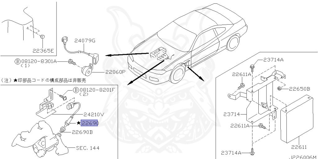 Nissan - Silvia - S15 - 2000 - SPEC S - HARDTOP(K) - MANUAL TRANS 5-SPEED(MT.F5) - TWO WHEELS STEERING(2WS) - SR20DE