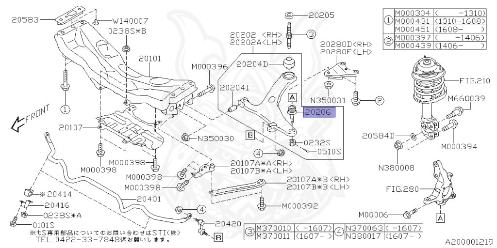 Subaru - XV Hybrid - GPE - Jan-2013 - Dec-2015 - 20I - XUV - 4W - Torque converter type double-header transmission - Right hand - FB20B