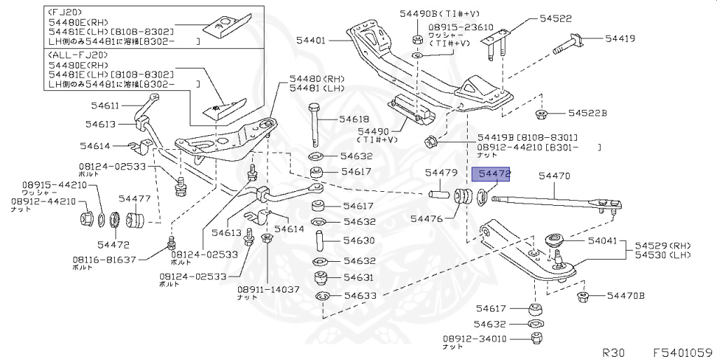 、 ENGINE IGNITION SYSTEM / nissan | part list｜JP-CarParts.com
