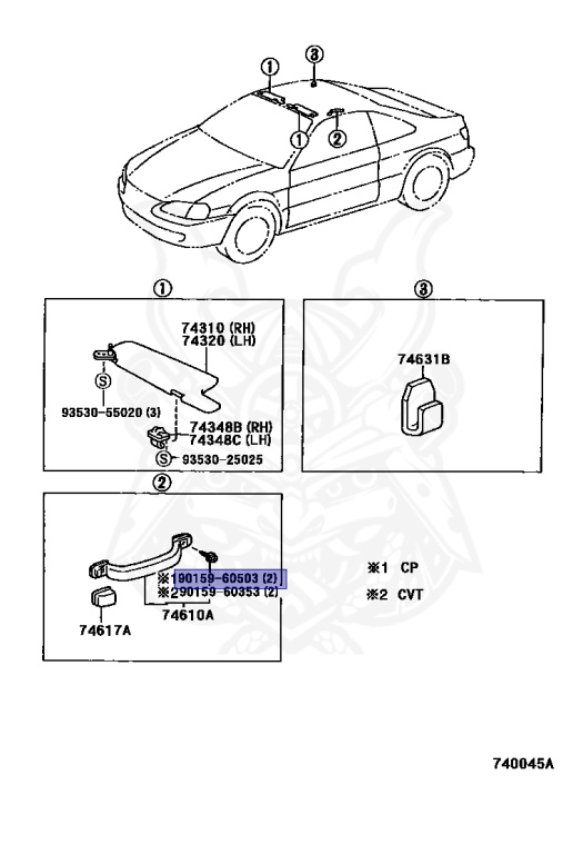 Toyota - Cynos - EL54C - 1997 - BETA - CONTINUOUSLY VARIABLE TRANSMISSION - Automatic - 5EFHE