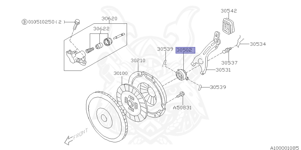 Subaru - Forester - SG5 - Jan-2001 - Dec-2005 - XT - Wagon - F4WD - 5-speed manual transmission - Right hand - EJ20T