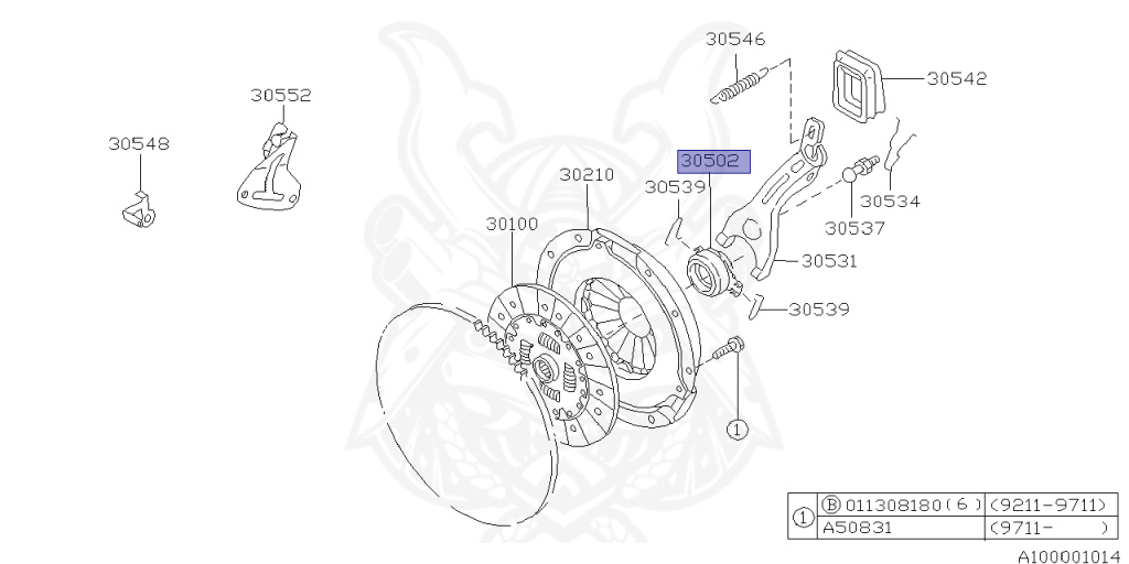 Subaru - Impreza WRX - GC8 - Jan-1998 - WRXRASTI - Sedan - F4WD - Manual Transmission - Right hand - EJ20G