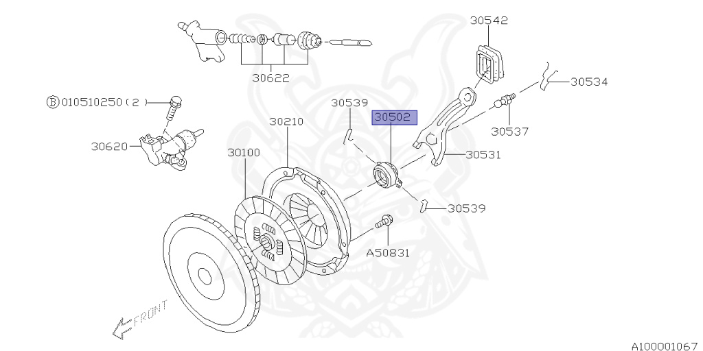 Subaru - Legacy B4 - BE5 - Jan-1998 - Dec-2001 - RSK - Sedan - F4WD - 5-speed manual transmission - Right hand - EJ20