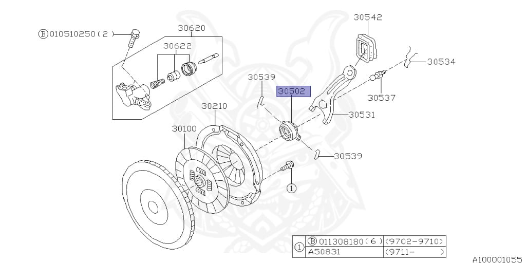 Subaru - Forester - SF5 - Jan-1998 - Dec-1999 - S20LTD - Wagon - F4WD - Manual Transmission - Right hand - EJ20T