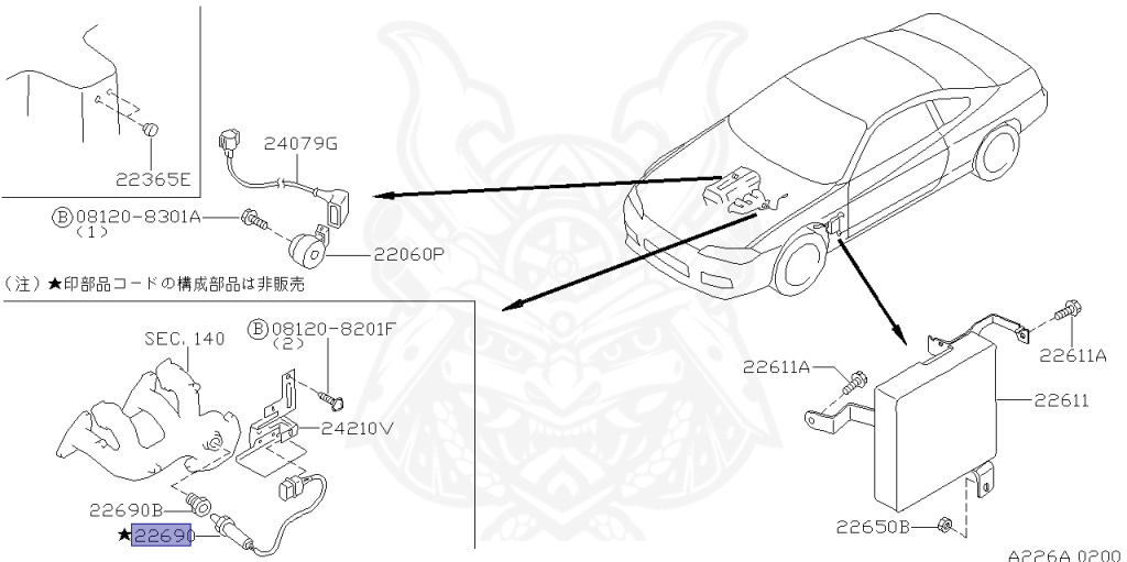 Nissan - Silvia - S15 - 1999 - SEDAN - HARDTOP(K) - MANUAL TRANS 5-SPEED(MT.F5) - TWO WHEELS STEERING(2WS) - SR20DE