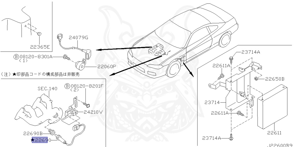 Nissan - Silvia - S15 - 2002 - SPEC S - HARDTOP(K) - MANUAL TRANS 5-SPEED(MT.F5) - TWO WHEELS STEERING(2WS) - SR20DE