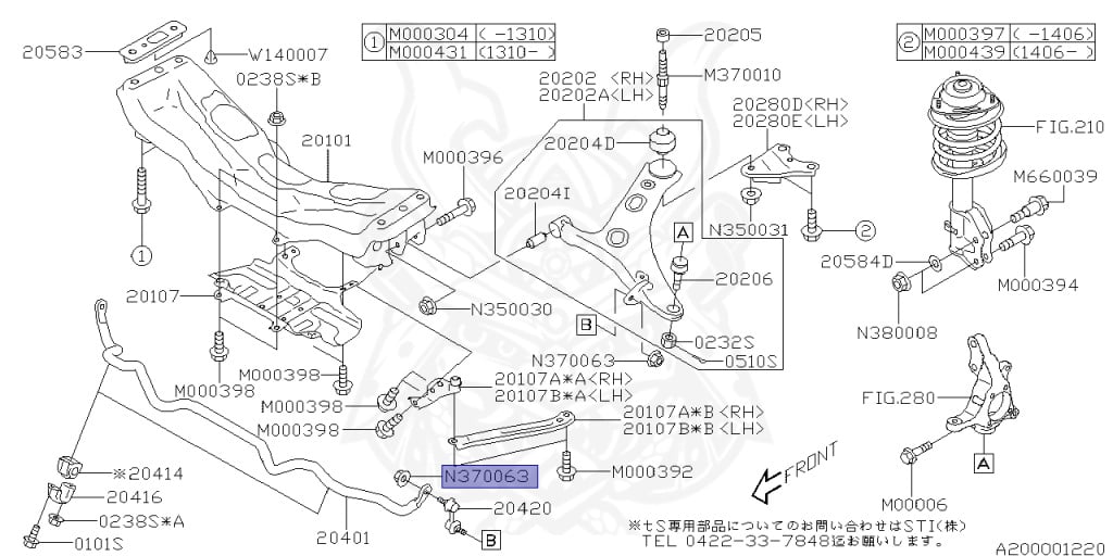Subaru - Forester - SJG - Jan-2012 - Dec-2014 - XT - Wagon - 4W - Torque converter type double-header transmission - Right hand - FA20