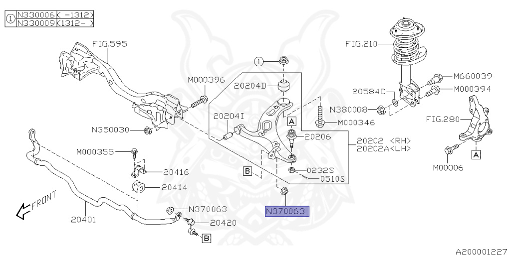 Subaru - Legacy B4 - BM9 - Jan-2010 - Dec-2013 - 25GTEYE - Sedan - 4W - 5-speed automatic transmission - Right hand - BD5