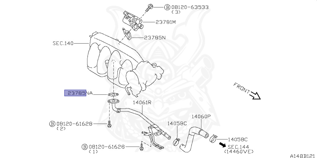 Nissan - Silvia - S15 - 1999 - SPEC R - HARDTOP(K) - MANUAL MISSION 6-SPEED(MT.F6) - FOUR WHEELS STEERING(4WS) - SR20DET
