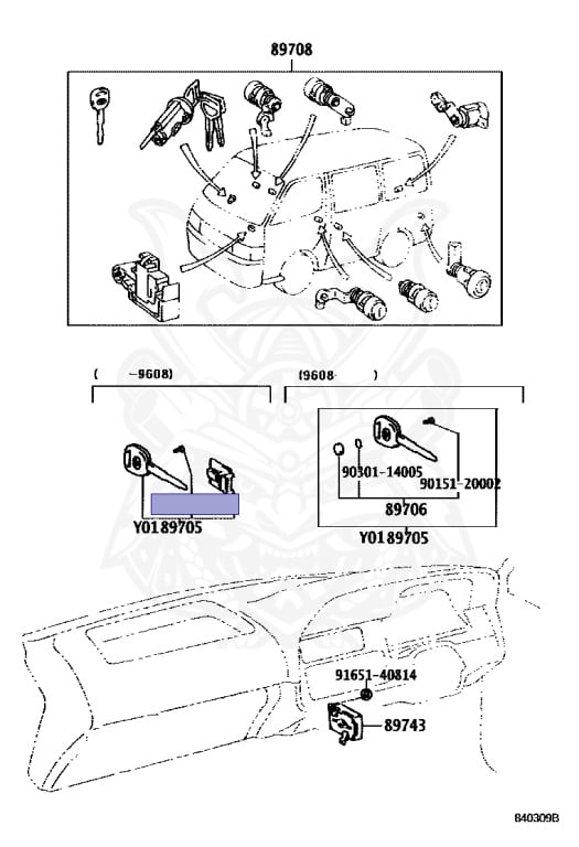 Toyota - Hiace - KZH106G - 1995 - SUPER CUSTOM TYPE - 4-DOOR - Automatic - 1KZTE