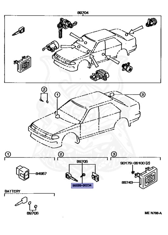 Toyota - Carina - ST183 - 1989 - G-LIMITED TYPE - Automatic - 3SGE