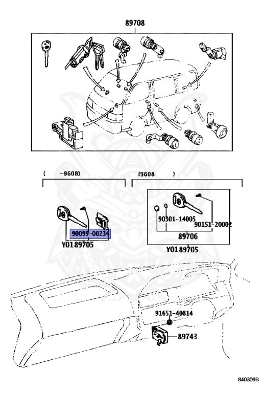 Toyota - Hiace - KZH106W - 1995 - SUPER CUSTOM MOON  ROOF TYPE - 4-DOOR - Automatic - 1KZTE