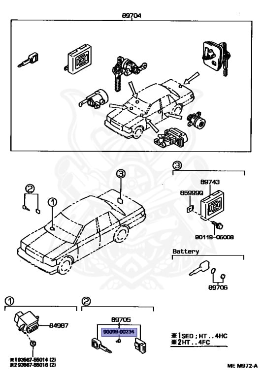 Toyota - Crown - MS135 - 1987 - ROYAL SALOON TYPE - SEDAN - Automatic - 7MGE