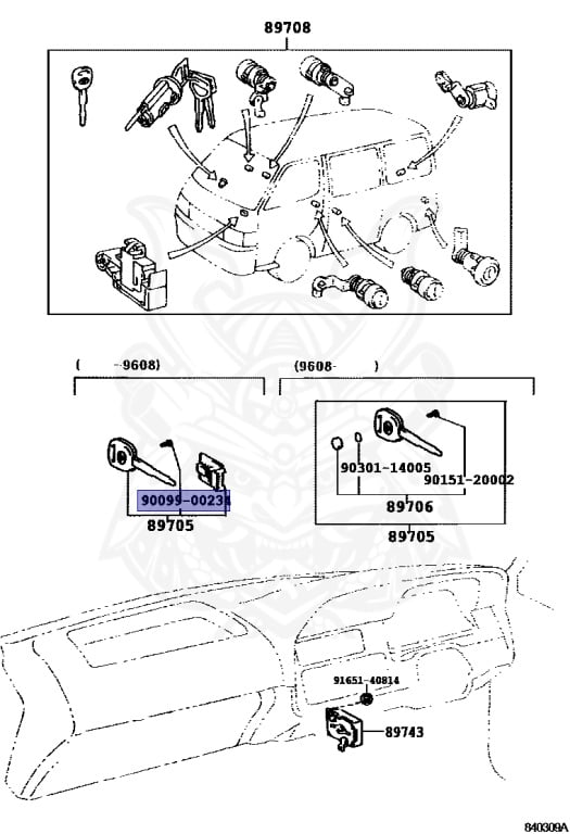 Toyota - Hiace - KZH106W - 1996 - SUPER CUSTOM LIMITED TYPE - 4-DOOR - Automatic - 1KZTE