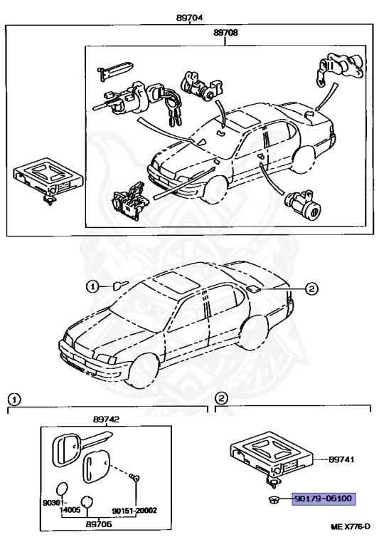 Toyota - Camry - SV43 - 1995 - LUM TYPE - SEDAN - Manual - 3SFE