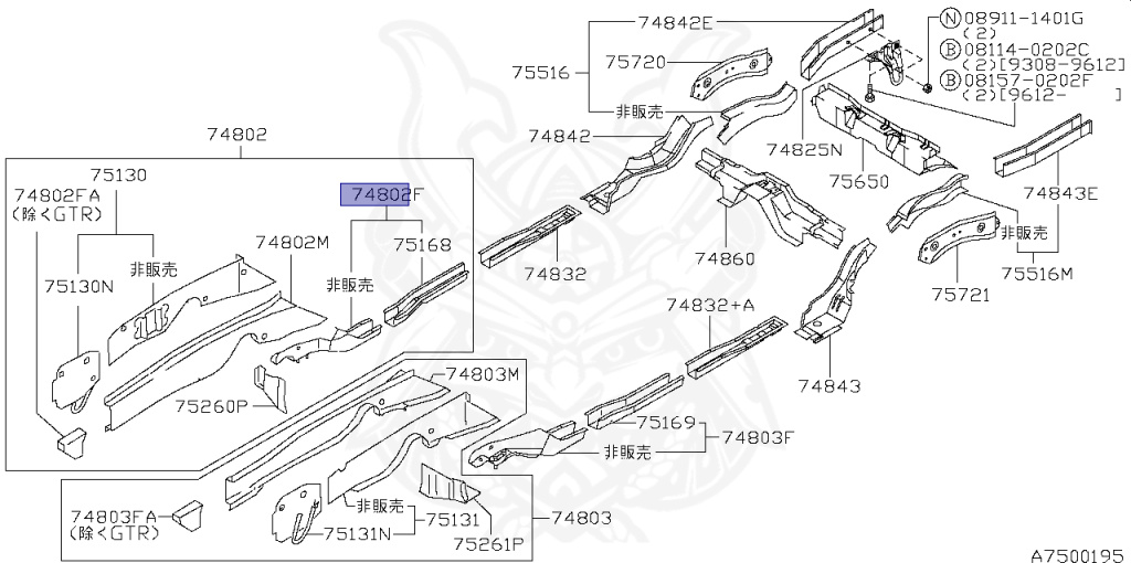 Nissan - Skyline GT-R - BCNR33 - 1997 - GTR/AJ - 4 DOOR SEDAN(4S) - 4 WHEEL DRIVE(4WD) - MANUAL TRANS 5-SPEED(MT.F5) - HICAS - RB26DETT