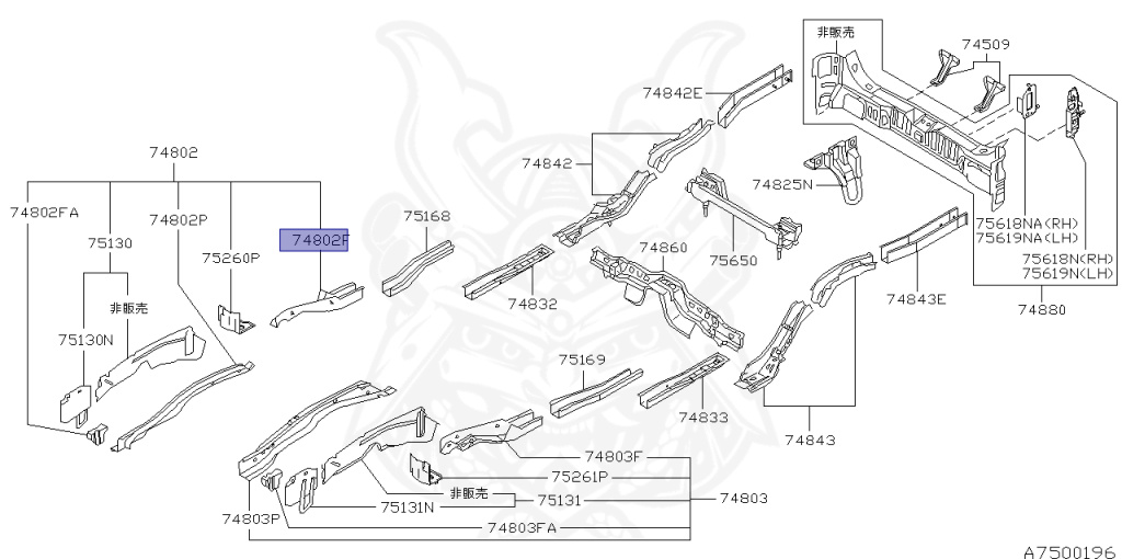 Nissan - Stagea - 260RS Autech - WGNC34 - 1999 - 260RS - WAGON(W) - 4 WHEEL DRIVE(4WD) - MANUAL TRANSMISSION(MT) - RB26DETT