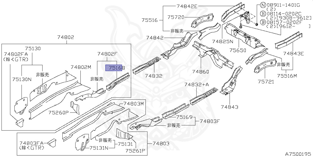 Nissan - Skyline GT-R - BCNR33 - 1997 - GTR/AJ - 4 DOOR SEDAN(4S) - 4 WHEEL DRIVE(4WD) - MANUAL TRANS 5-SPEED(MT.F5) - HICAS - RB26DETT