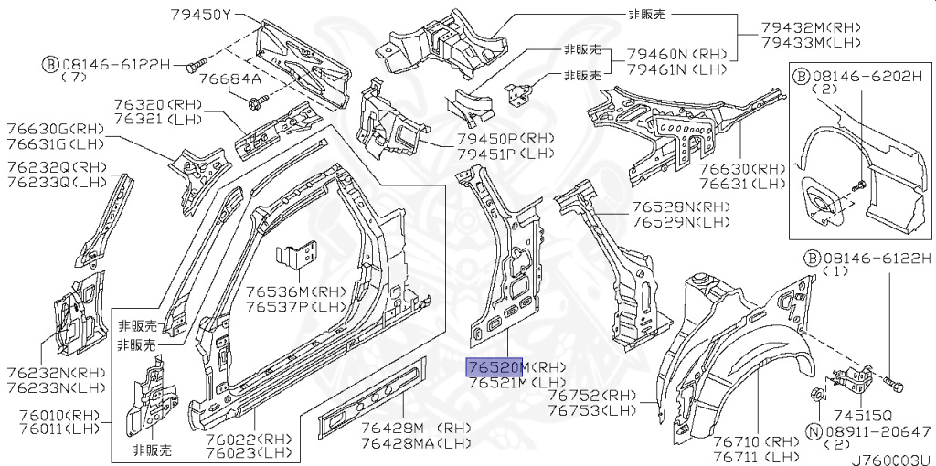 Nissan - Skyline GT-R - BNR34 - 1999 - GTR TYPE - 2-door hardtop (2K) - MANUAL MISSION 6-SPEED(MT.F6) - HI-4WD (High-Casting System) - RB26DETT
