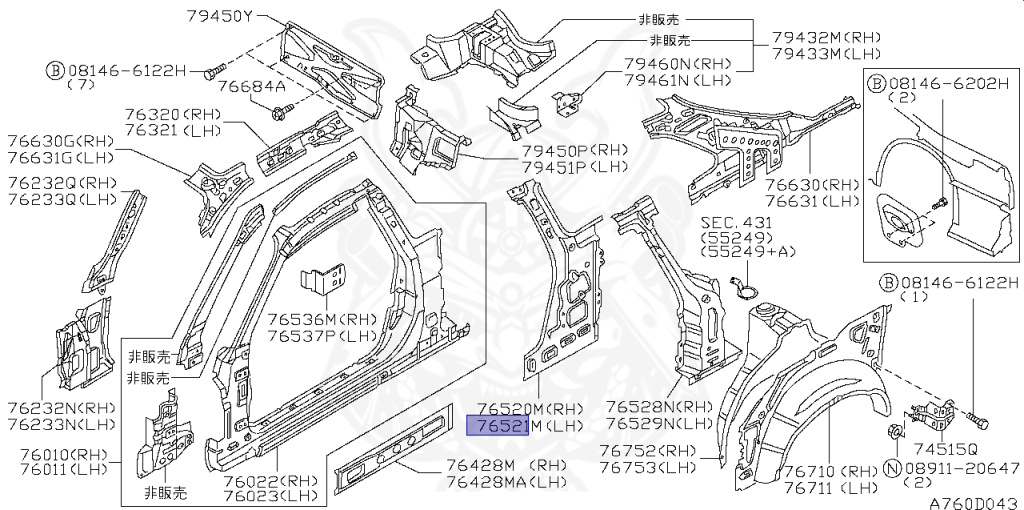 Nissan - Skyline - R34 GT - HR34 - 1998 - 20GT - 2 door hard top (2K) - AUTOMATIC-FLOOR SHIFT(AT.F4) - High cast, 2-link (IRS.2WD) - RB20DE