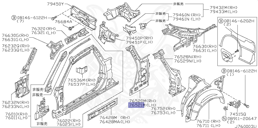 Nissan - Skyline GT-R - BNR34 - 1999 - GTR TYPE - 2-door hardtop (2K) - MANUAL MISSION 6-SPEED(MT.F6) - HI-4WD (High-Casting System) - RB26DETT