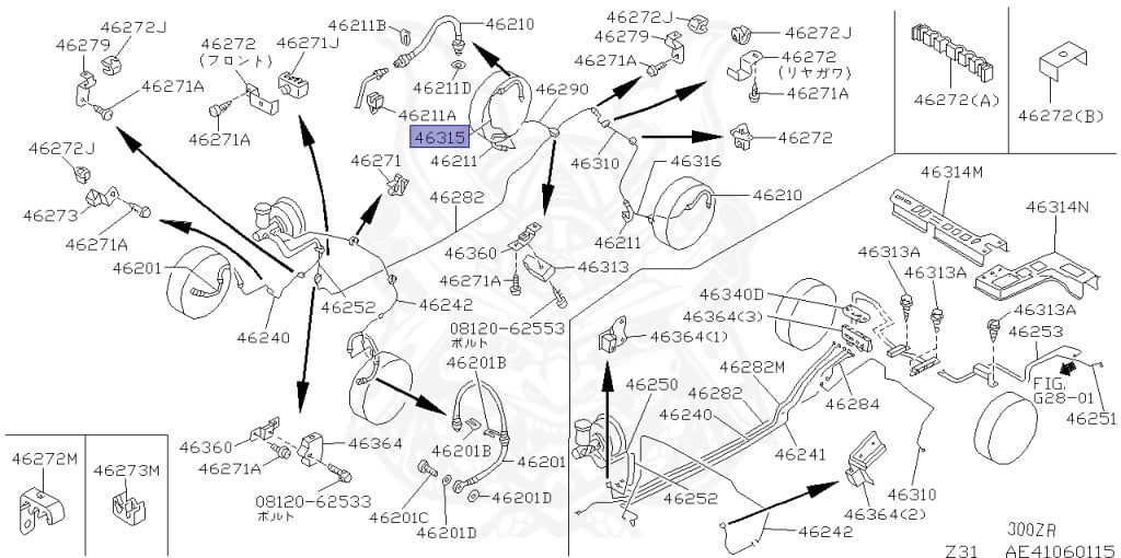 Nissan - Fairlady Z - Z31 - 1986 - ZR - MANUAL TRANSMISSION(MT) - T-bar roof (KZ#) - VG30D
