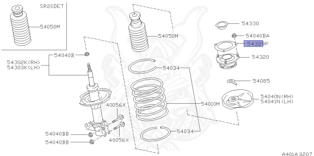 Nissan - Silvia - S14 - 1998 - KS - HARDTOP(K) - AUTOMATIC TRANSMISSION(AT) - TWO WHEELS STEERING(2WS) - SR20DET