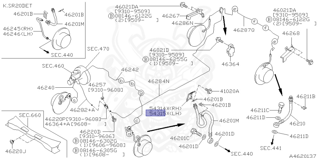 Nissan - Silvia - S14 - 1997 - KS - HARDTOP(K) - MANUAL TRANSMISSION(MT) - TWO WHEELS STEERING(2WS) - SR20DET