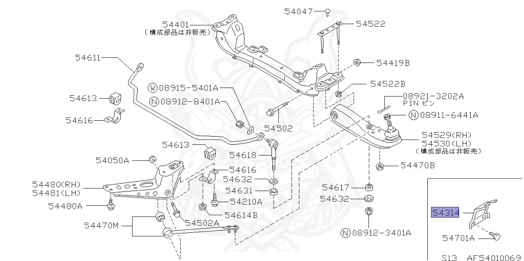 Nissan - Silvia - S13 - 1991 - K'S - HARDTOP(K) - MANUAL TRANSMISSION(MT) - TWO WHEELS STEERING(2WS) - SR20DT