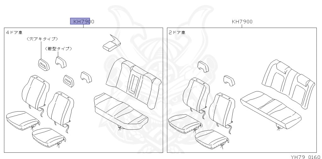 Nissan - Skyline - R34 GT - HR34 - 1998 - 20GT - 4 DOOR SEDAN(4S) - AUTOMATIC-FLOOR SHIFT(AT.F4) - High cast, 2-link (IRS.2WD) - RB20DE