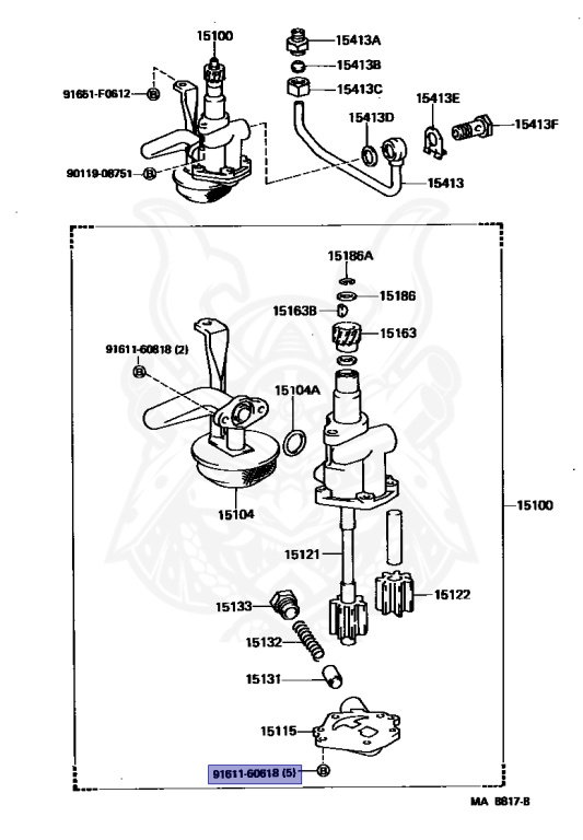 91611-60618 - Toyota - Bolt - Nengun Performance