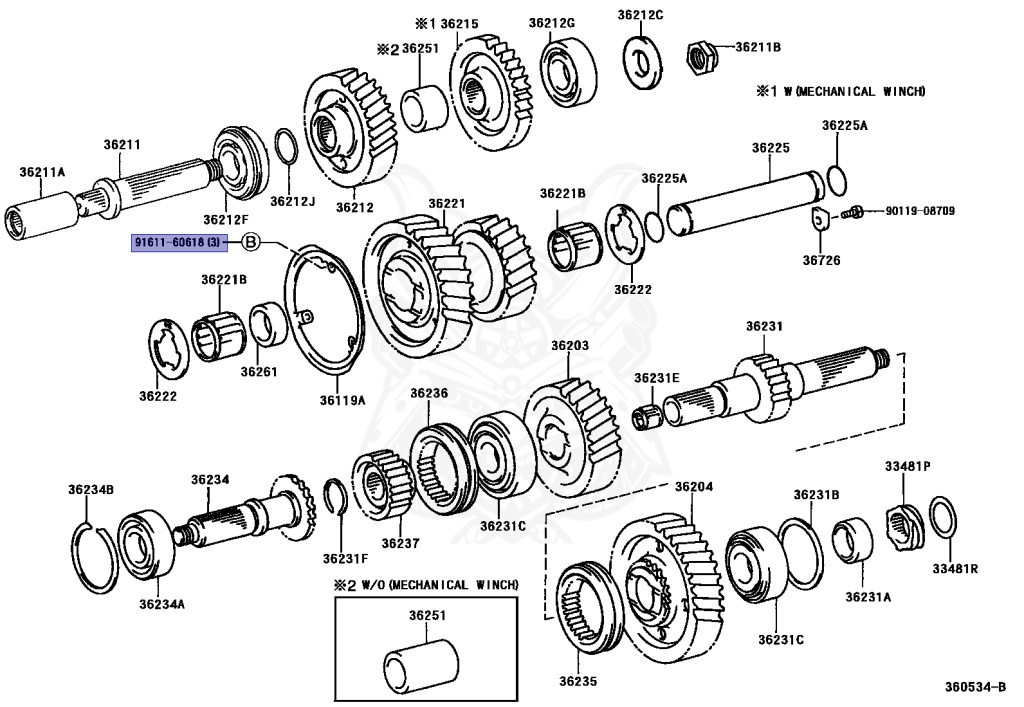 H 91611-60618 - Toyota - Bolt - Nengun Performance