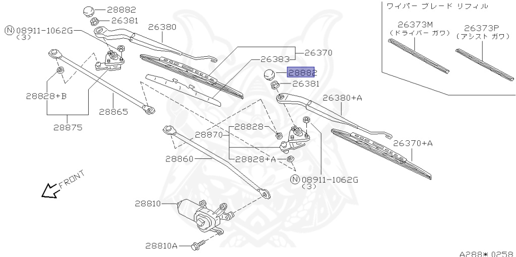 Nissan - Skyline - R34 25GT - ENR34 - 2001 - 25GT - 4 DOOR SEDAN(4S) - AUTOMATIC-FLOOR SHIFT(AT.F4) - High cast, 2-link (IRS.2WD) - RB25DE