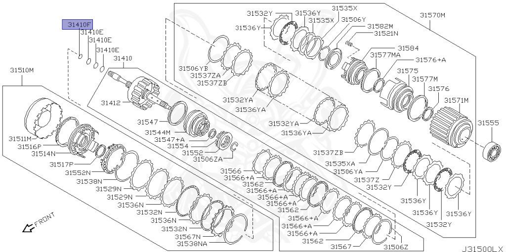 31526-80X01 - Nissan - Seal, O Ring - Nengun Performance