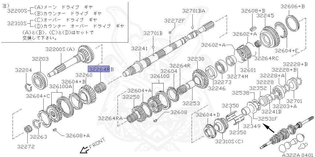 Nissan - Skyline GT-R - BNR34 - 1999 - GT-R V-Spec - 2-door hardtop (2K) - MANUAL MISSION 6-SPEED(MT.F6) - HI-4WD (High-Casting System) - RB26DETT