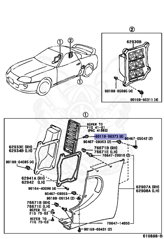 90119-06373 - Toyota - Bolt - Nengun Performance