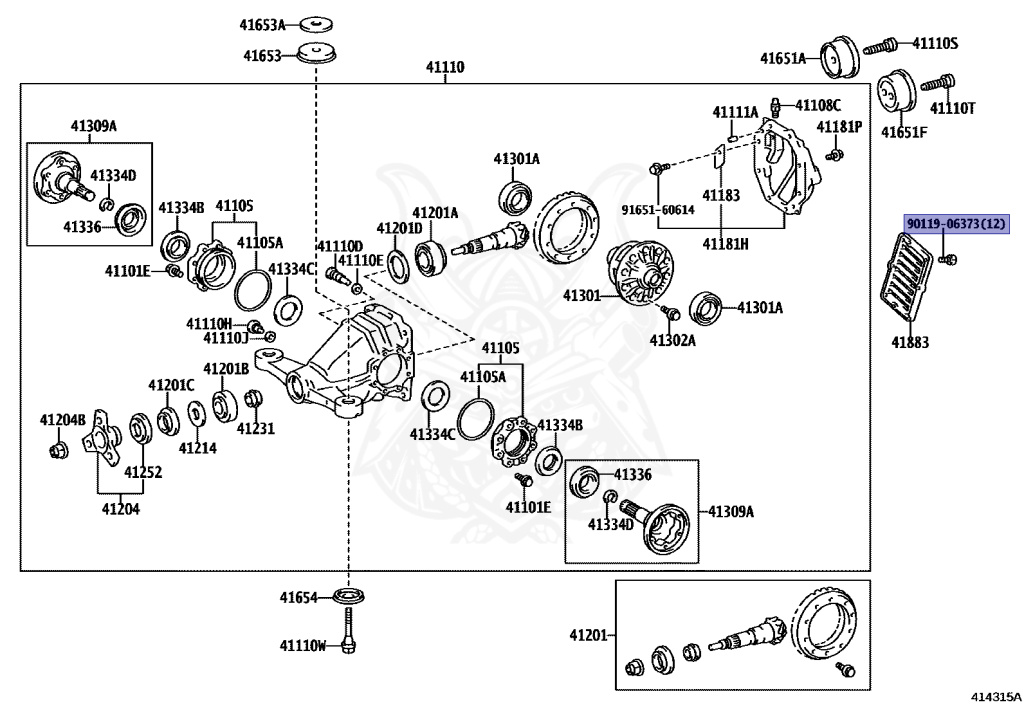 90119-06373 - Toyota - Bolt - Nengun Performance