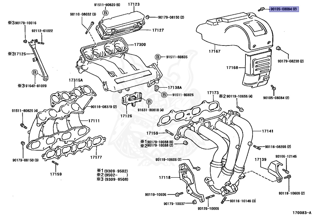 90105-08084 - Toyota - Bolt - Nengun Performance