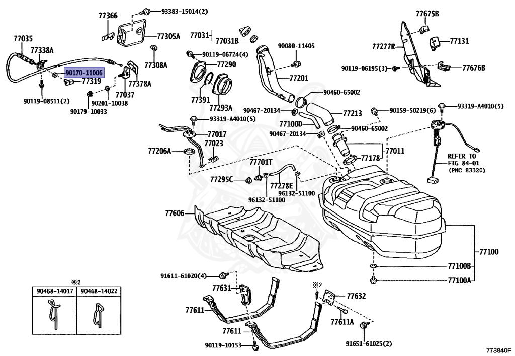 90170-11006 - Toyota - Nut - Nengun Performance