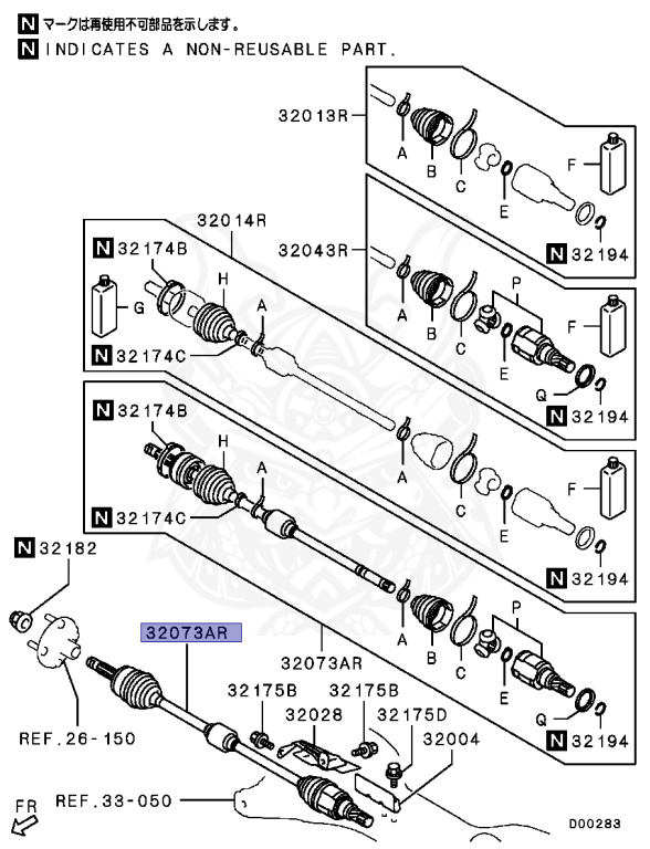 Mitsubishi - Mirage - A03A - 2013 - XTHX - 3A92