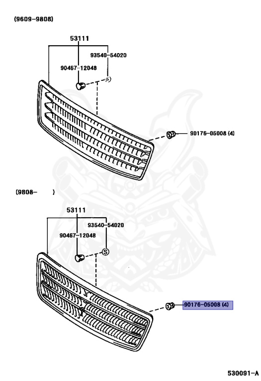 Toyota - Chaser - JZX100 - 1998 - TOURER V TYPE - Manual - 1JZGTE