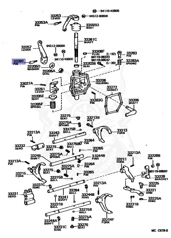 Toyota - Van - KM30G - 1985 - SUPER CUSUAL TYPE - WAGON - Manual - 5KU