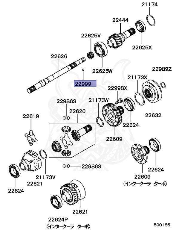 Mitsubishi - Lancer Evolution - CD9A - 1996 - SNGF - 4G63