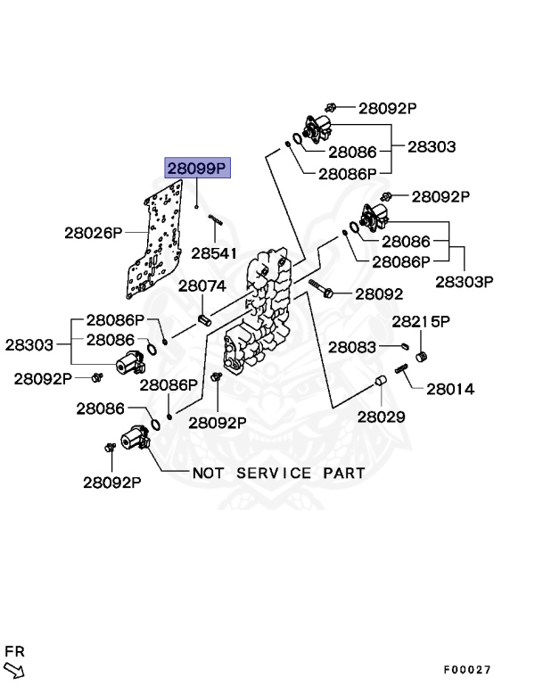 Mitsubishi - Colt - Z25A - 2004 - XSLH7 - 4G19
