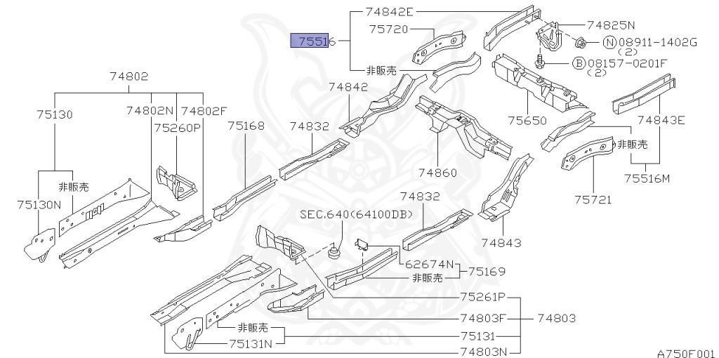 Nissan - Skyline - R34 GT - HR34 - 1999 - 20GT - 2 door hard top (2K) - MANUAL TRANS 5-SPEED(MT.F5) - High cast, 2-link (IRS.2WD) - RB20DE