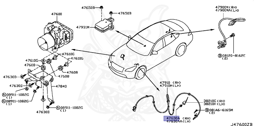 Nissan - Fuga - Y51 - 2013 - GT TYPE - SEDAN(SEDAN) - 2 WHEEL DRIVE W/O HICAS(2WDSTD) - 7 SPEED AUTOMATIC TRANS(7AT) - VQ25HR