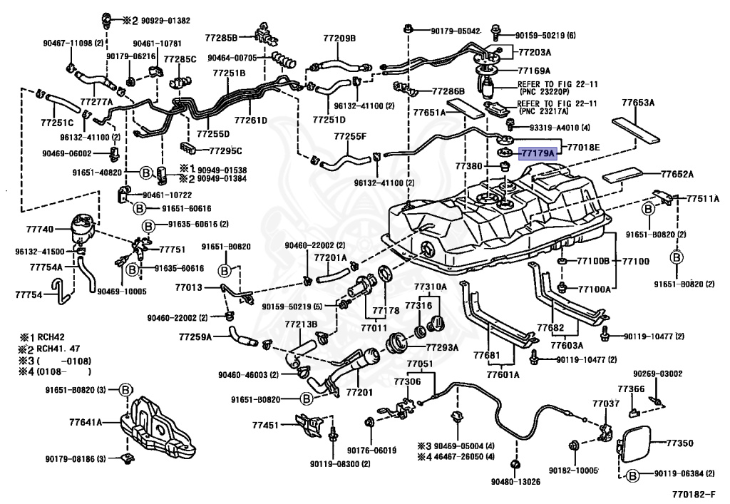 77179-26010 - Toyota - Gasket, Fuel Tank Breather Tube - Nengun