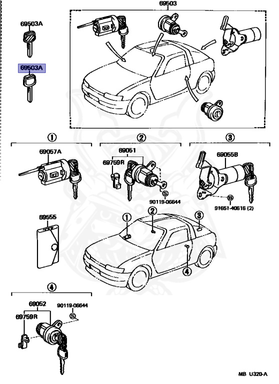 Toyota - Sera - EXY10 - 1991 - Manual - 5EFHE
