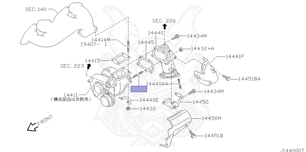 Nissan - Silvia - S14 - 1998 - KS - HARDTOP(K) - MANUAL TRANSMISSION(MT) - TWO WHEELS STEERING(2WS) - SR20DET